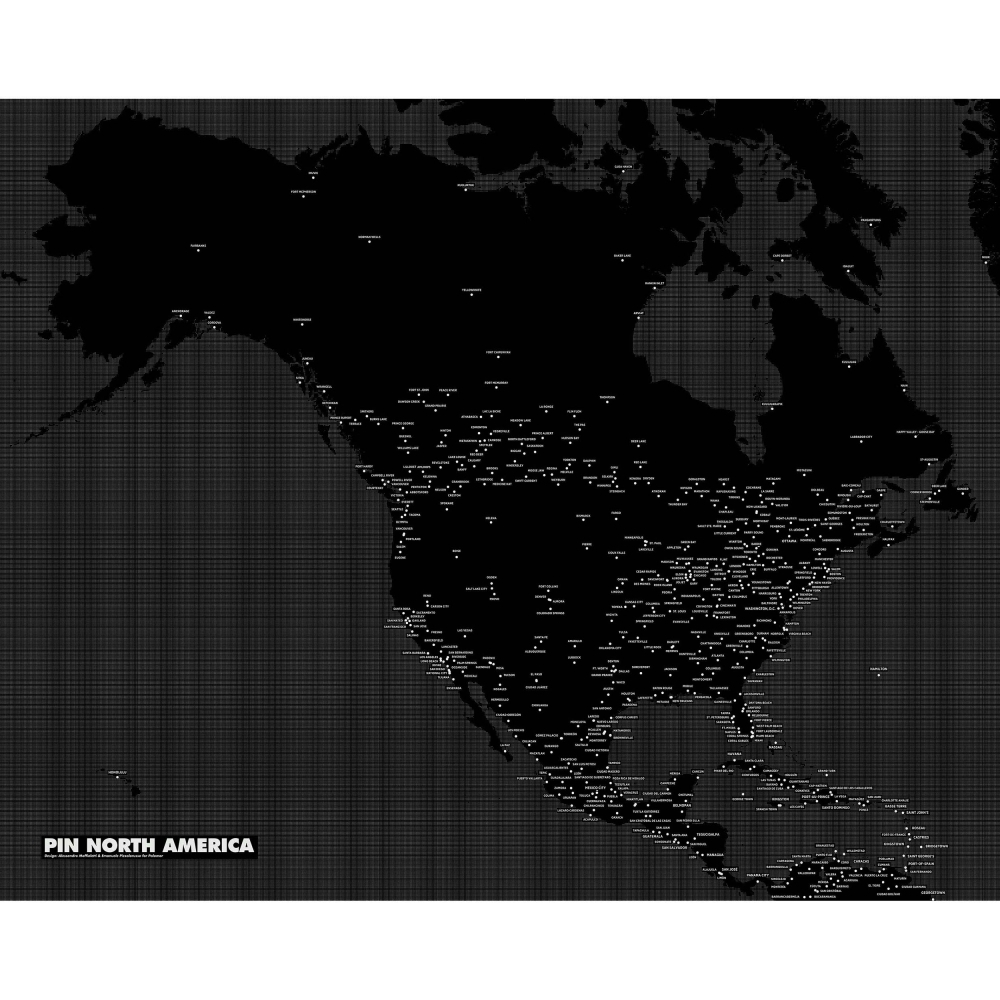 Pin Country North America - Black, Palomar