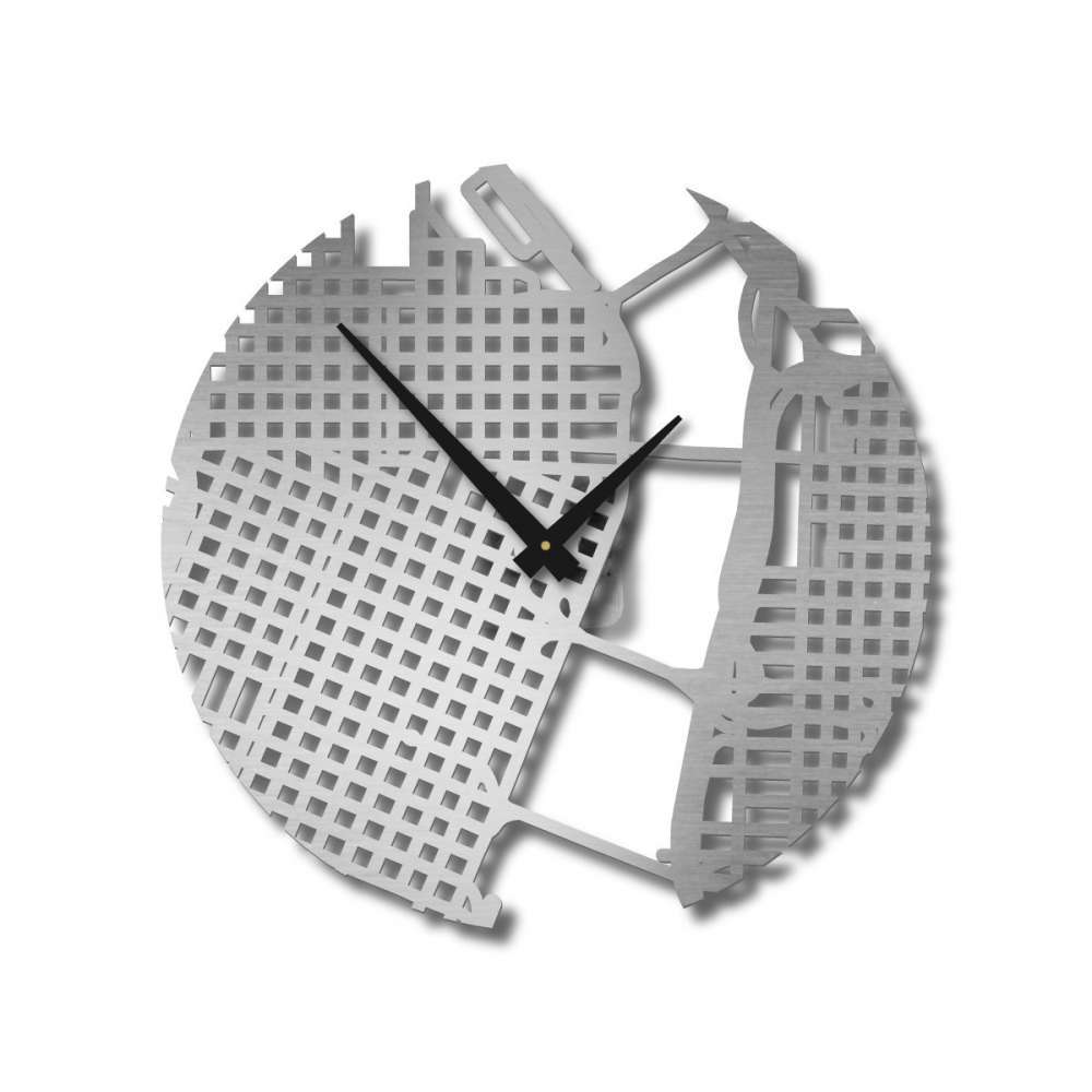 Wall Clocks | Portland Clock | Map Clocks | Urban Story