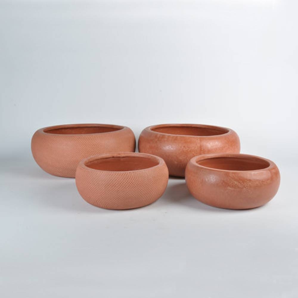 Micmac Bowl, Set of 2 - Vietnamese Red Clay Bowls