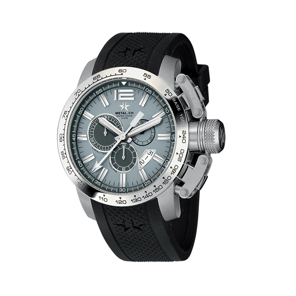 Metal CH Watch | Chronosport 4150