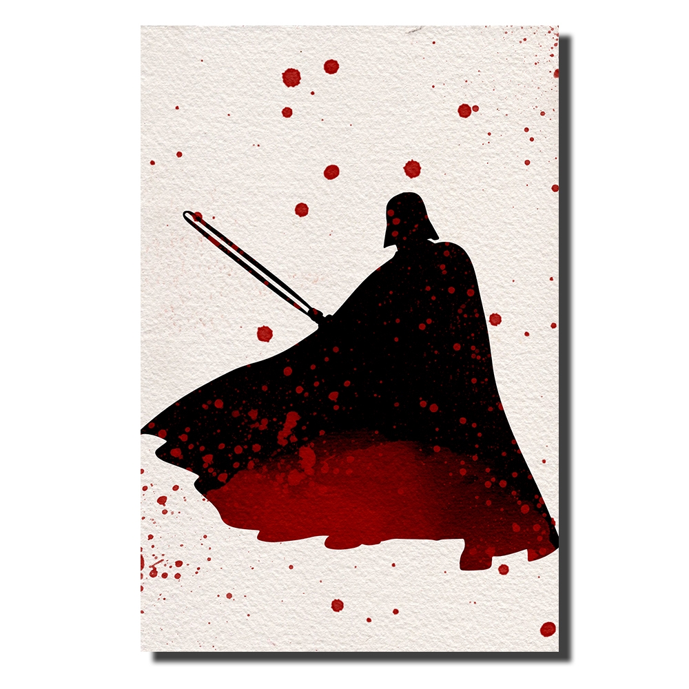 Darth Vader Watercolor | Power Cosmic