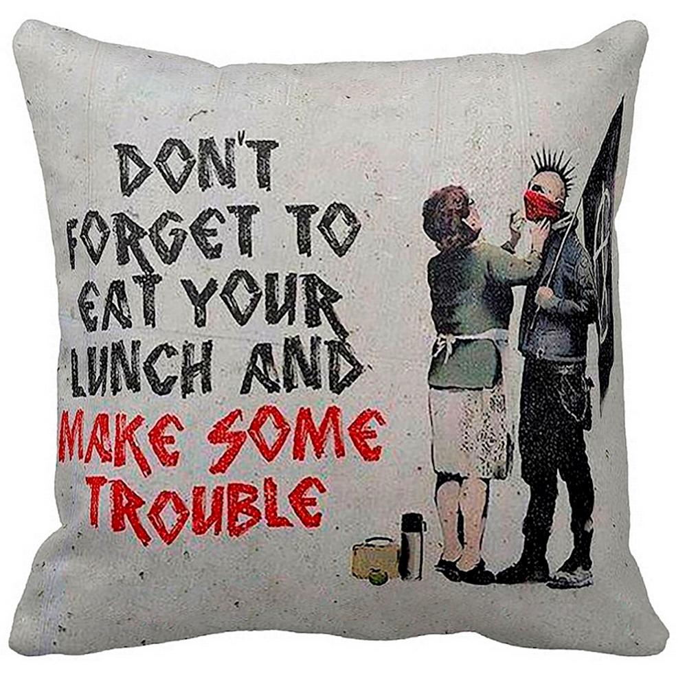 Don't Forget Your Lunch | Banksy Art | iLeesh