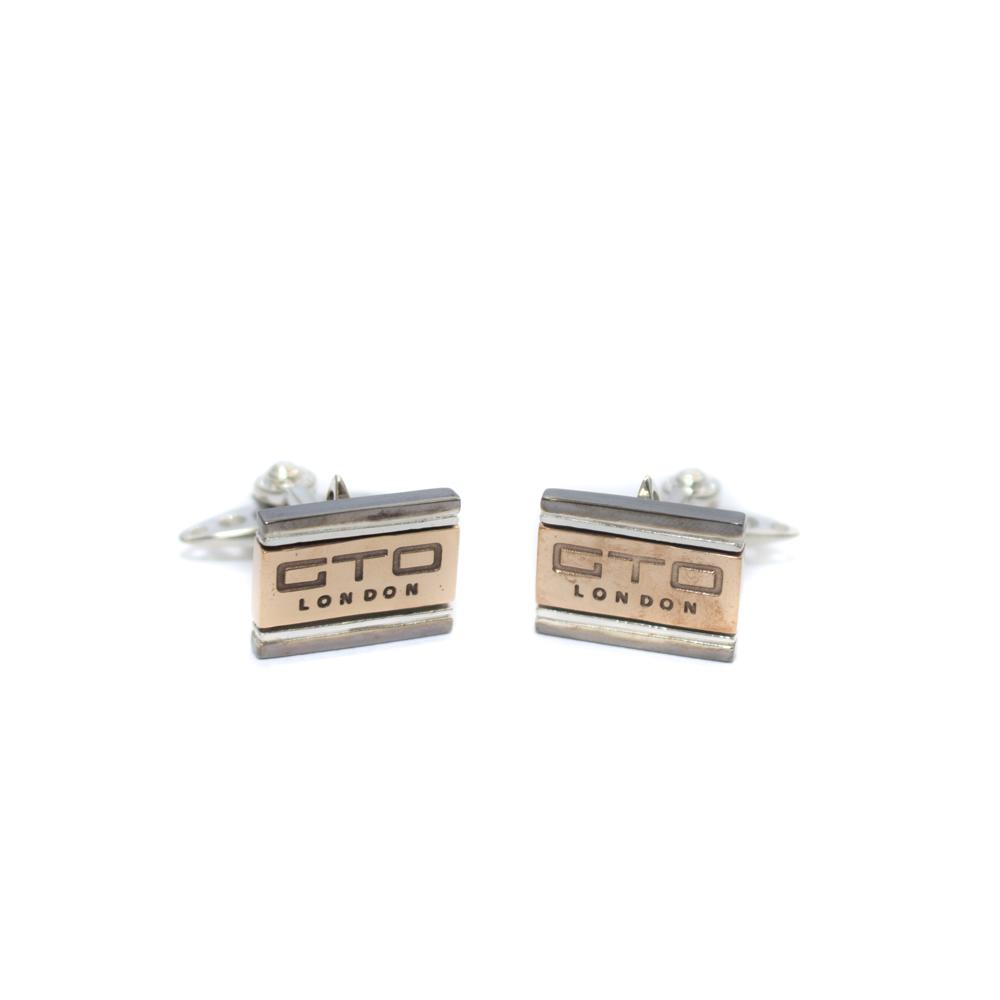 Rhodium GTO cufflinks | GTO London