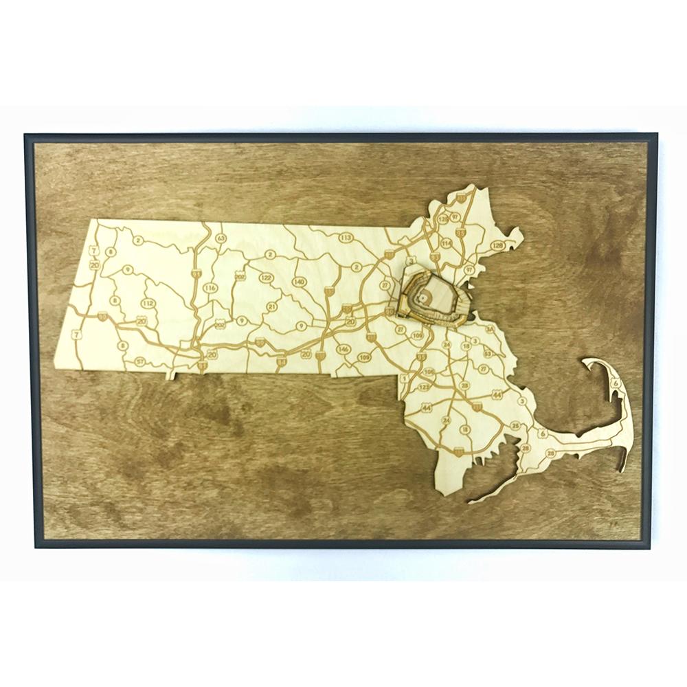 3D Stadium Maps | Massachusetts, Boston (Fenway Park)