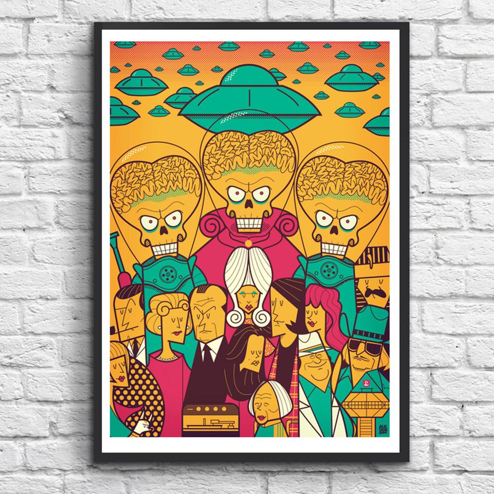 MARS ATTACKS! | Ale Giorgini Art